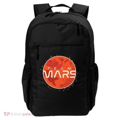 Cool Team Mars Planet Space Logo Backpack