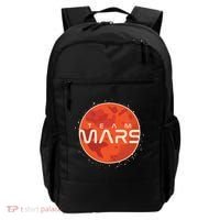 Cool Team Mars Planet Space Logo Backpack thumb 0