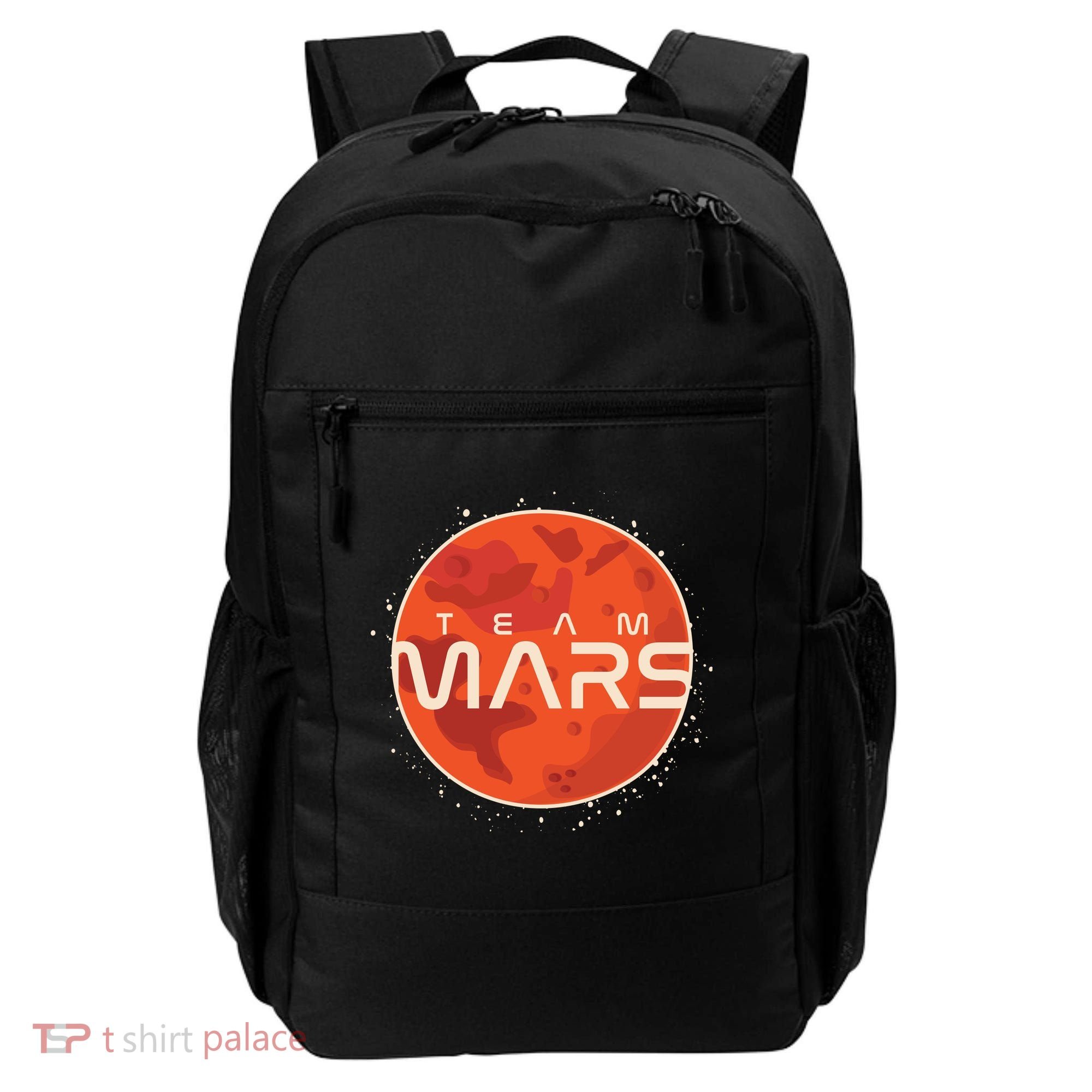 Cool Team Mars Planet Space Logo Backpack