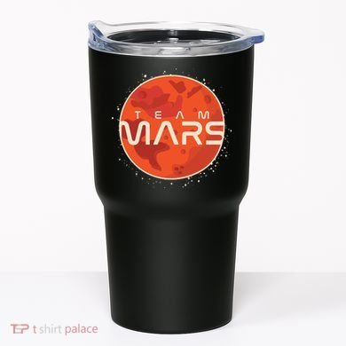 Cool Team Mars Planet Space Logo Tumbler