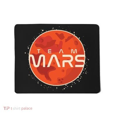 Cool Team Mars Planet Space Logo Mousepad