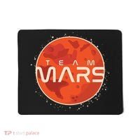 Cool Team Mars Planet Space Logo Mousepad thumb 0