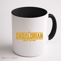 Cool The Dadalorian This Is The Way Coffee Mug thumb 1