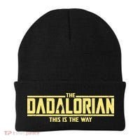 Cool The Dadalorian This Is The Way Beanie thumb 0