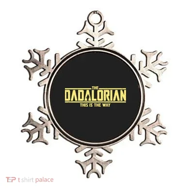 Cool The Dadalorian This Is The Way Ornament