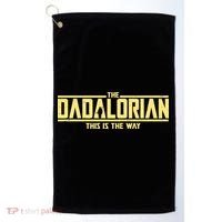 Cool The Dadalorian This Is The Way Golf Towel thumb 0