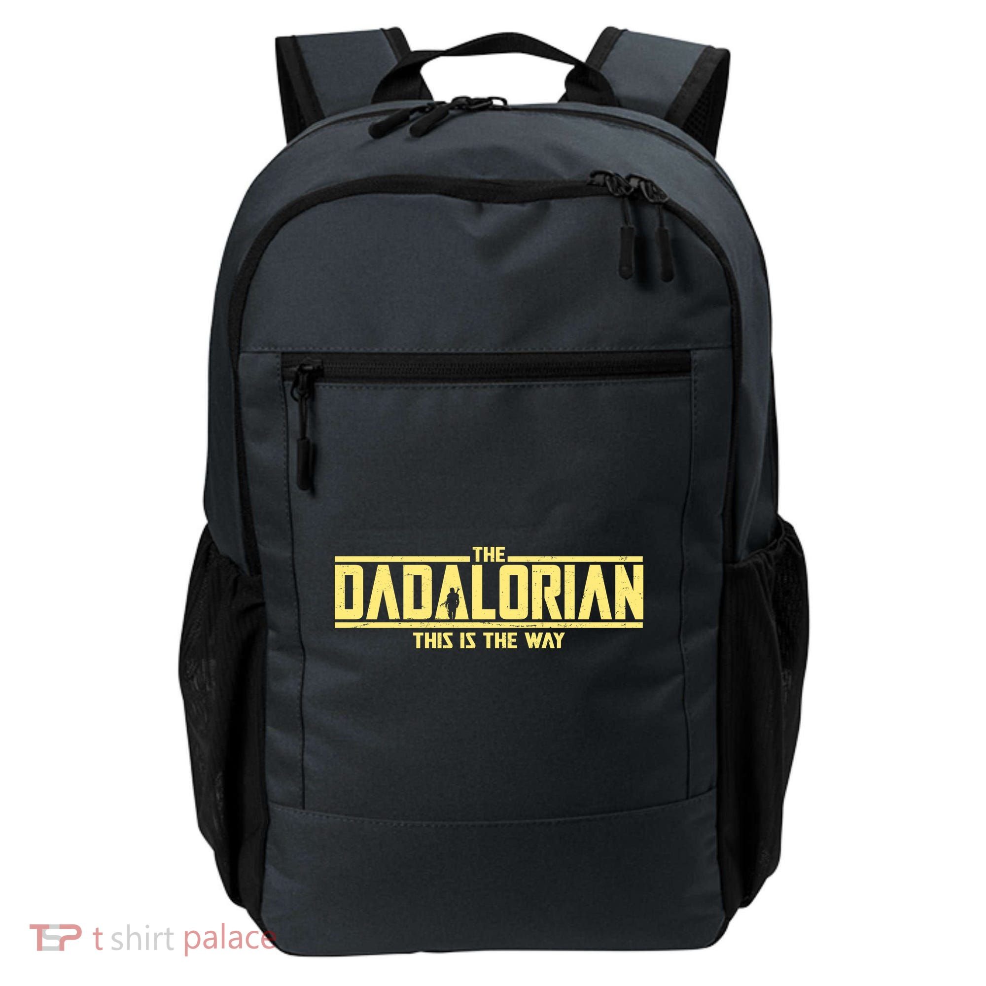 Cool The Dadalorian This Is The Way Backpack