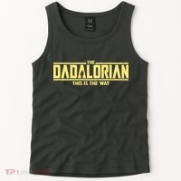 Cool The Dadalorian This Is The Way Tank Top thumb 2