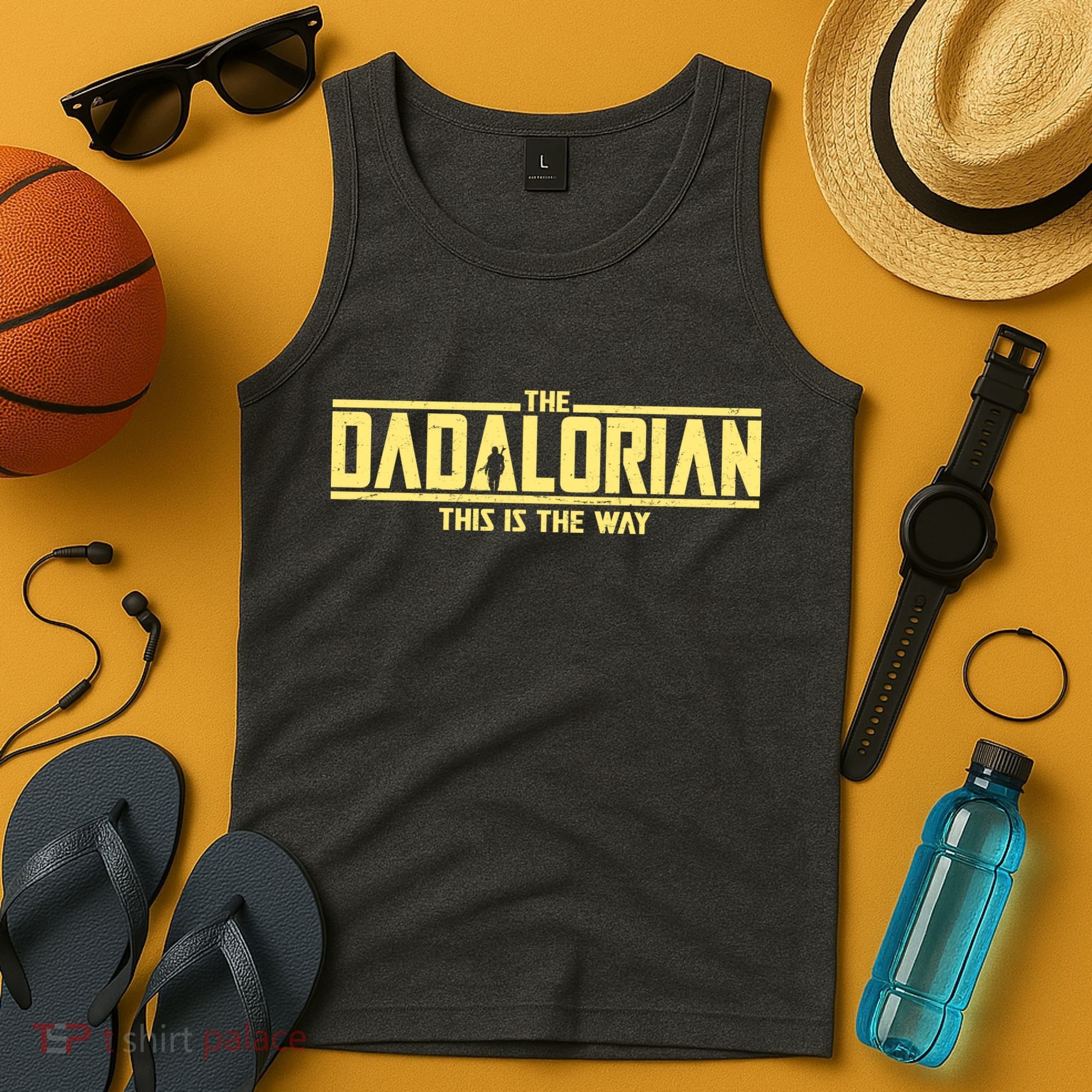 Cool The Dadalorian This Is The Way Tank Top