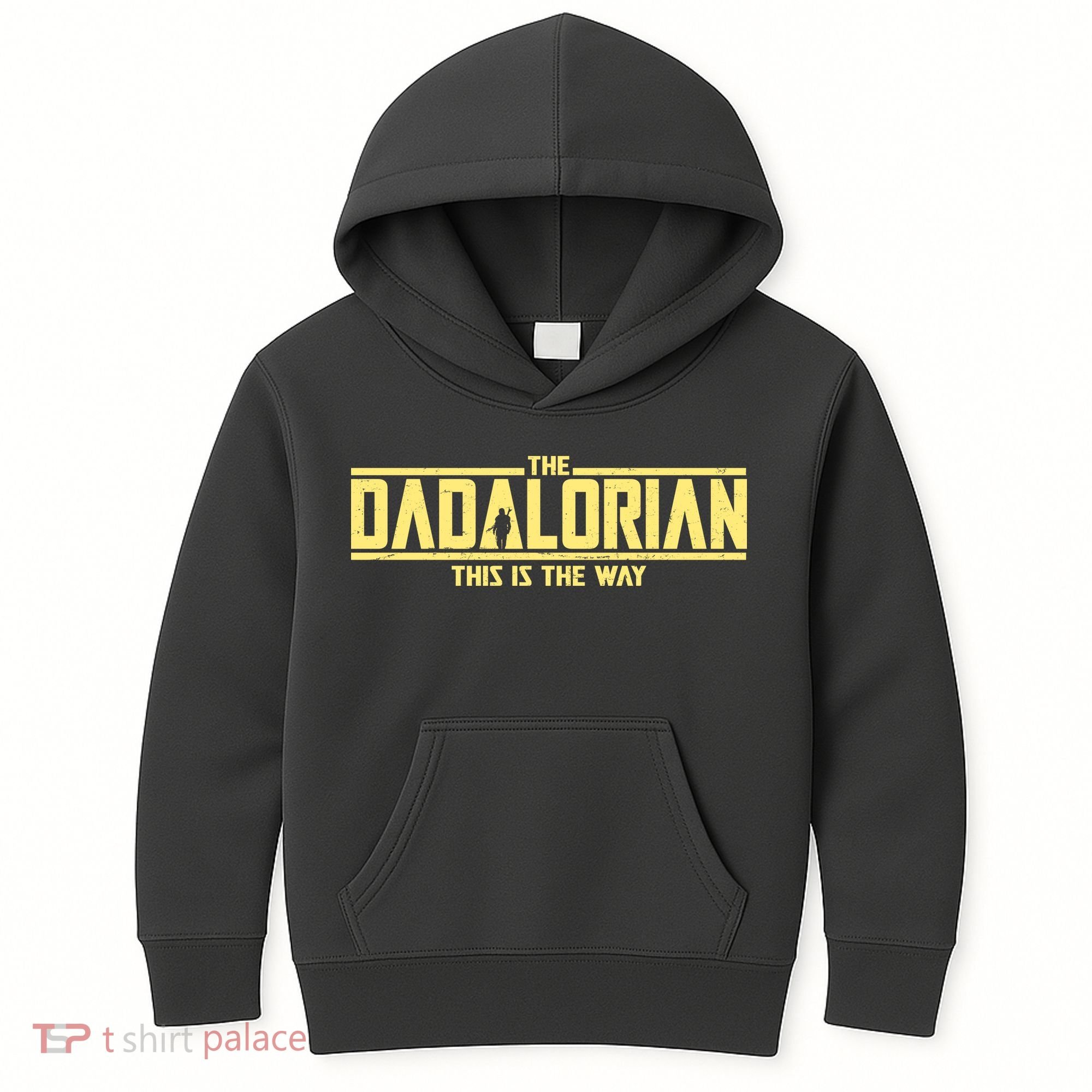Cool The Dadalorian This Is The Way Kids Hoodie