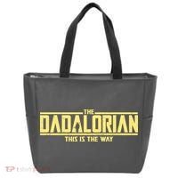 Cool The Dadalorian This Is The Way Tote Bag thumb 0