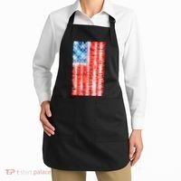 Cool Tie Dye USA American Flag Apron thumb 2