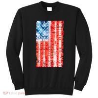 Cool Tie Dye USA American Flag Sweatshirt thumb 0