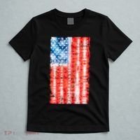 Cool Tie Dye USA American Flag T-Shirt thumb 5