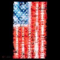Cool Tie Dye USA American Flag Coffee Mug thumb 5