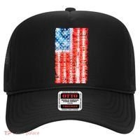 Cool Tie Dye USA American Flag Hat thumb 0