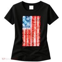 Cool Tie Dye USA American Flag Women's T-Shirt thumb 0