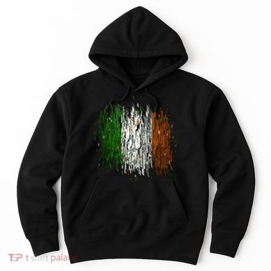 Cool Torn Irish Ireland Flag St. Patrick's Day Hoodie