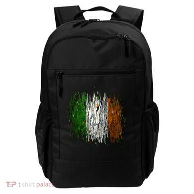 Cool Torn Irish Ireland Flag St. Patrick's Day Backpack