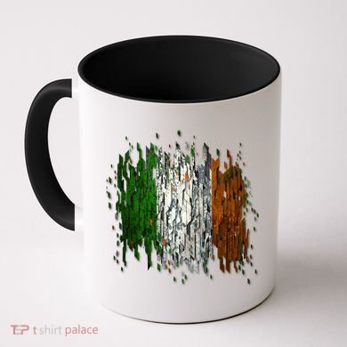 Cool Torn Irish Ireland Flag St. Patrick's Day Coffee Mug