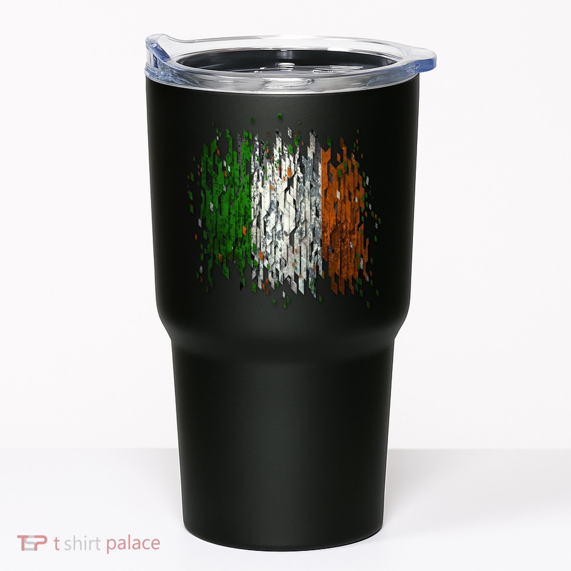 Cool Torn Irish Ireland Flag St. Patrick's Day Tumbler