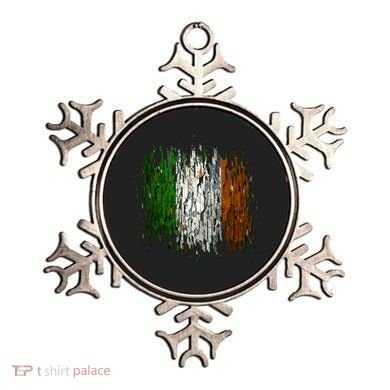 Cool Torn Irish Ireland Flag St. Patrick's Day Ornament