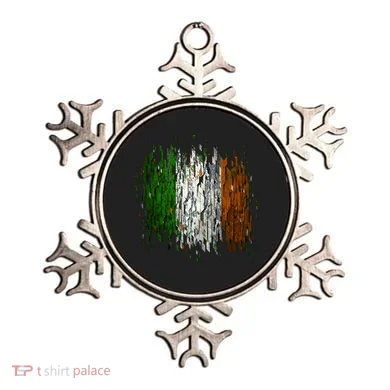 Cool Torn Irish Ireland Flag St. Patrick's Day Ornament