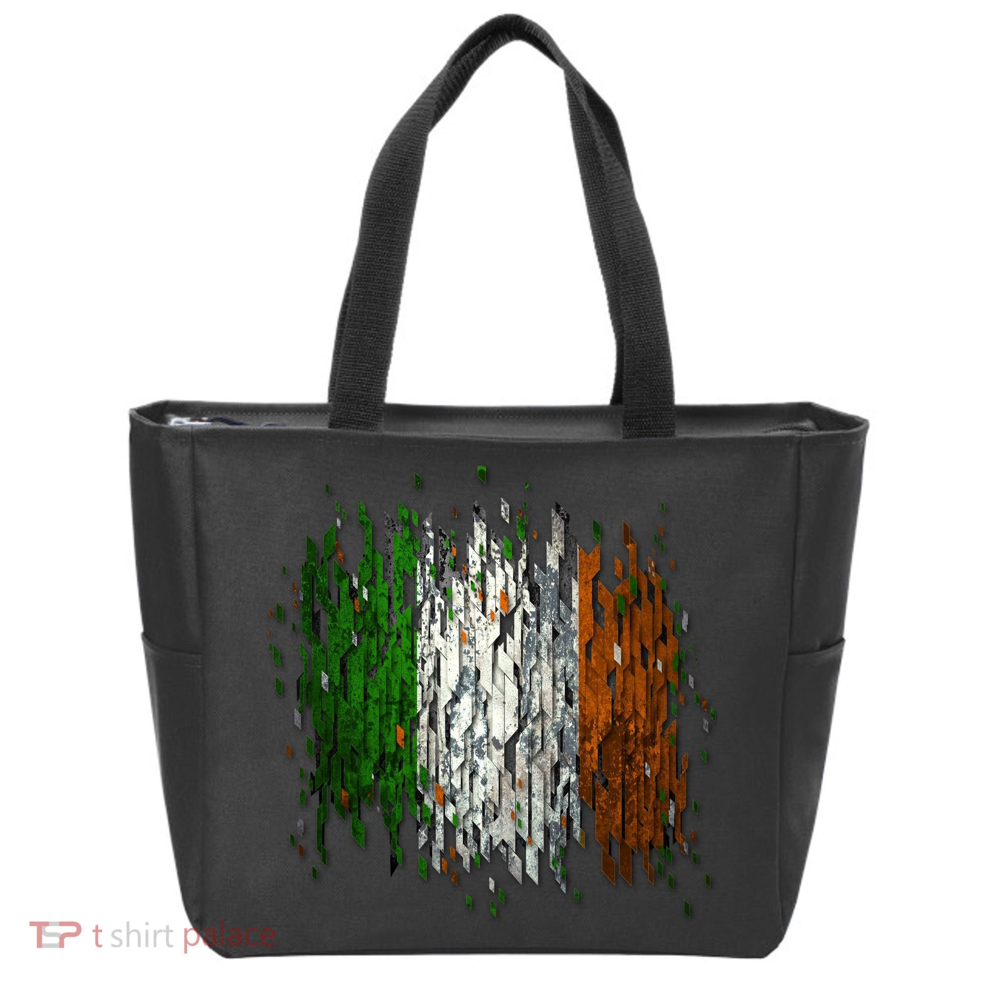 Cool Torn Irish Ireland Flag St. Patrick's Day Tote Bag