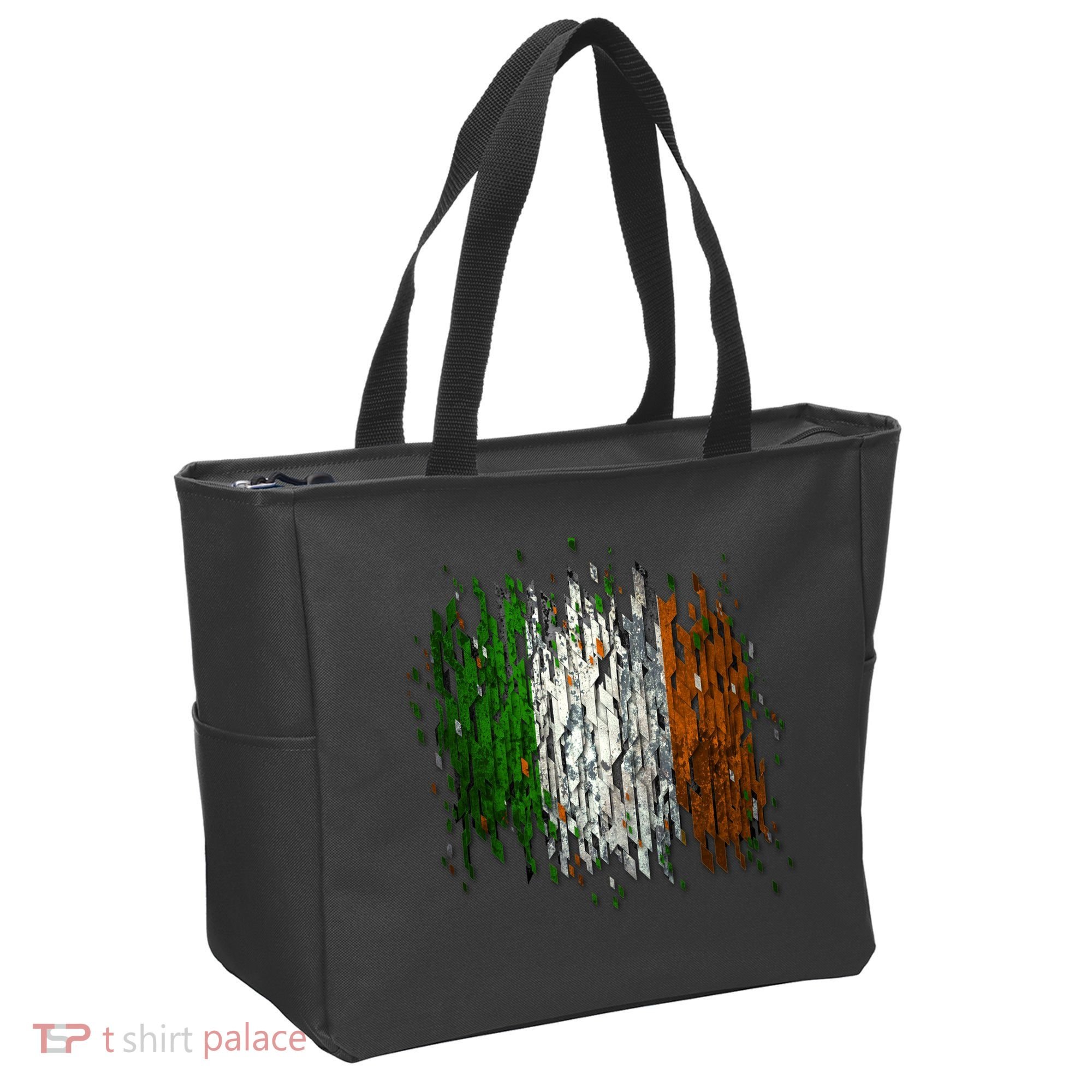 Cool Torn Irish Ireland Flag St. Patrick's Day Tote Bag