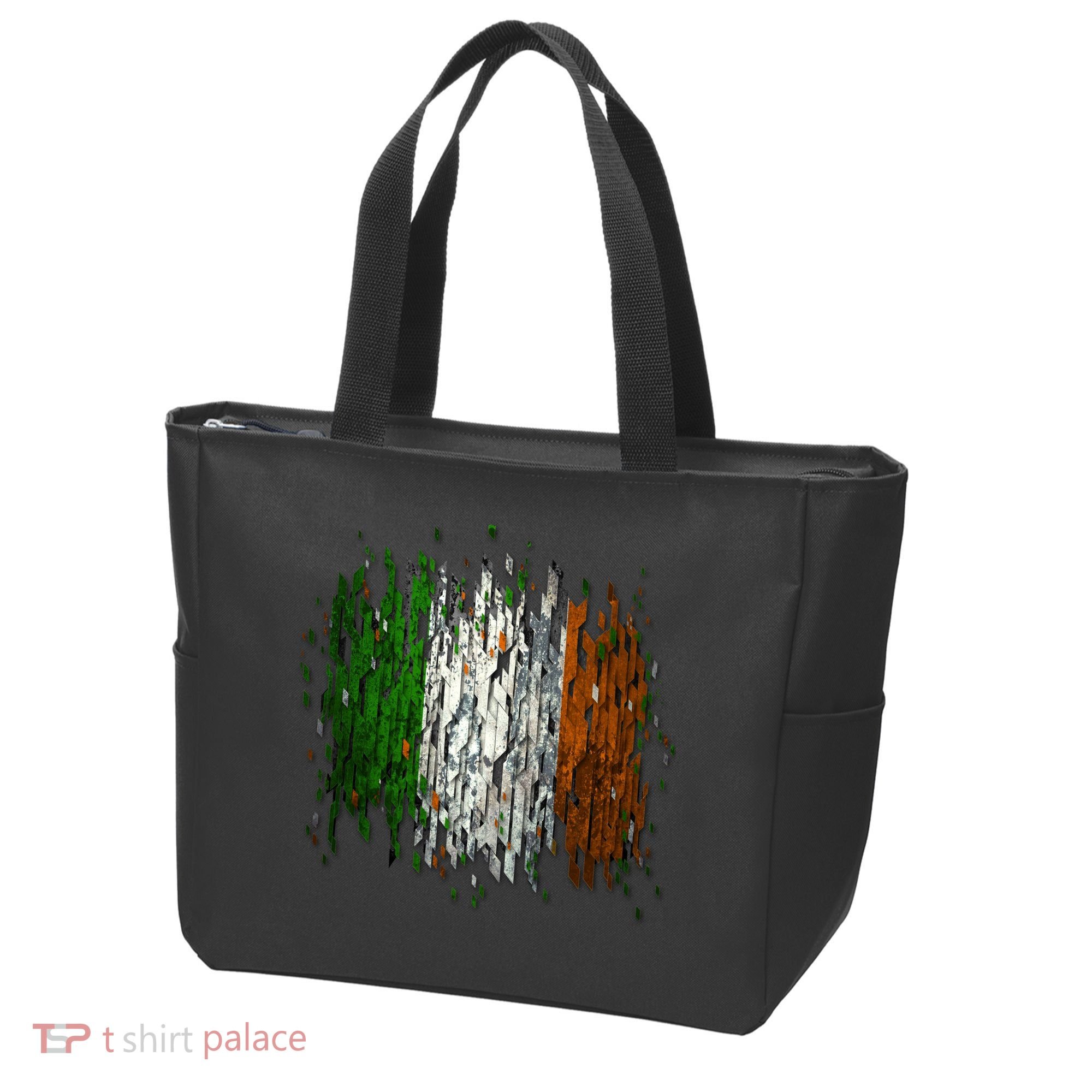 Cool Torn Irish Ireland Flag St. Patrick's Day Tote Bag