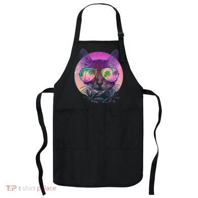 Cool Tropical Shade Cat Apron