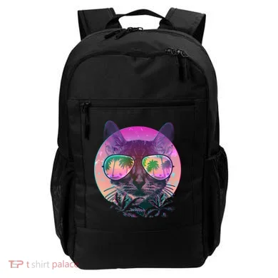 Cool Tropical Shade Cat Backpack