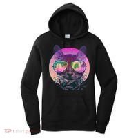 Cool Tropical Shade Cat Women's Hoodie thumb 0