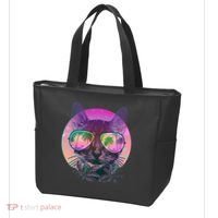 Cool Tropical Shade Cat Tote Bag thumb 3