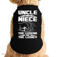 Cool Uncle And Niece The Legend And The Legacy Doggie Tank thumb 0