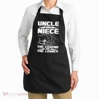 Cool Uncle And Niece The Legend And The Legacy Apron thumb 2