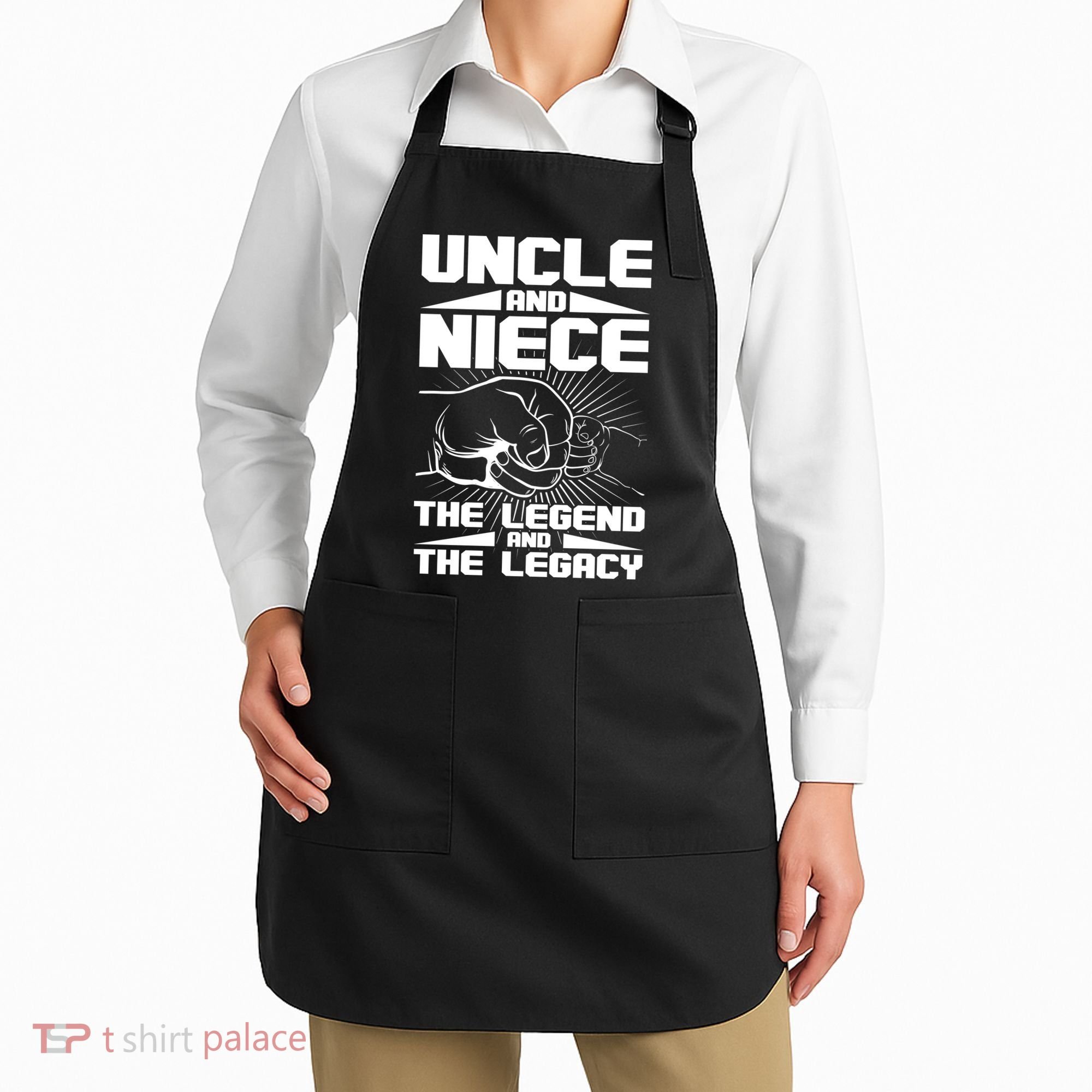 Cool Uncle And Niece The Legend And The Legacy Apron