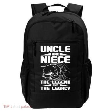 Cool Uncle And Niece The Legend And The Legacy Backpack