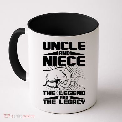 Cool Uncle And Niece The Legend And The Legacy Coffee Mug