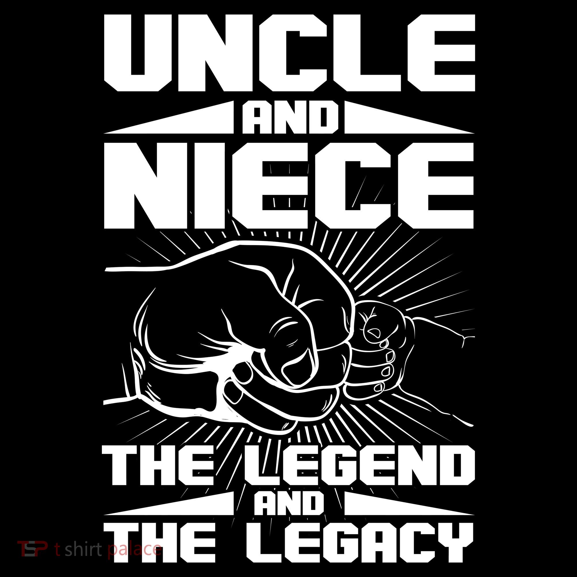 Cool Uncle And Niece The Legend And The Legacy Women's Hoodie