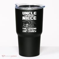 Cool Uncle And Niece The Legend And The Legacy Tumbler thumb 0