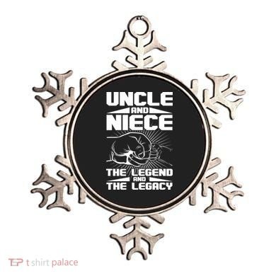 Cool Uncle And Niece The Legend And The Legacy Ornament