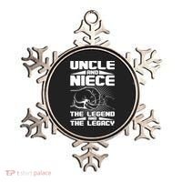 Cool Uncle And Niece The Legend And The Legacy Ornament thumb 0