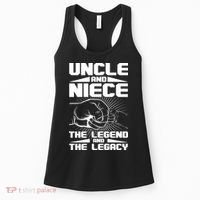 Cool Uncle And Niece The Legend And The Legacy Women's Tank Top thumb 0