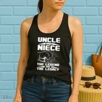 Cool Uncle And Niece The Legend And The Legacy Women's Tank Top thumb 2