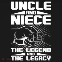 Cool Uncle And Niece The Legend And The Legacy Women's Tank Top thumb 5