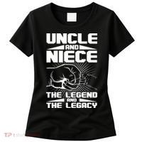 Cool Uncle And Niece The Legend And The Legacy Women's T-Shirt thumb 0