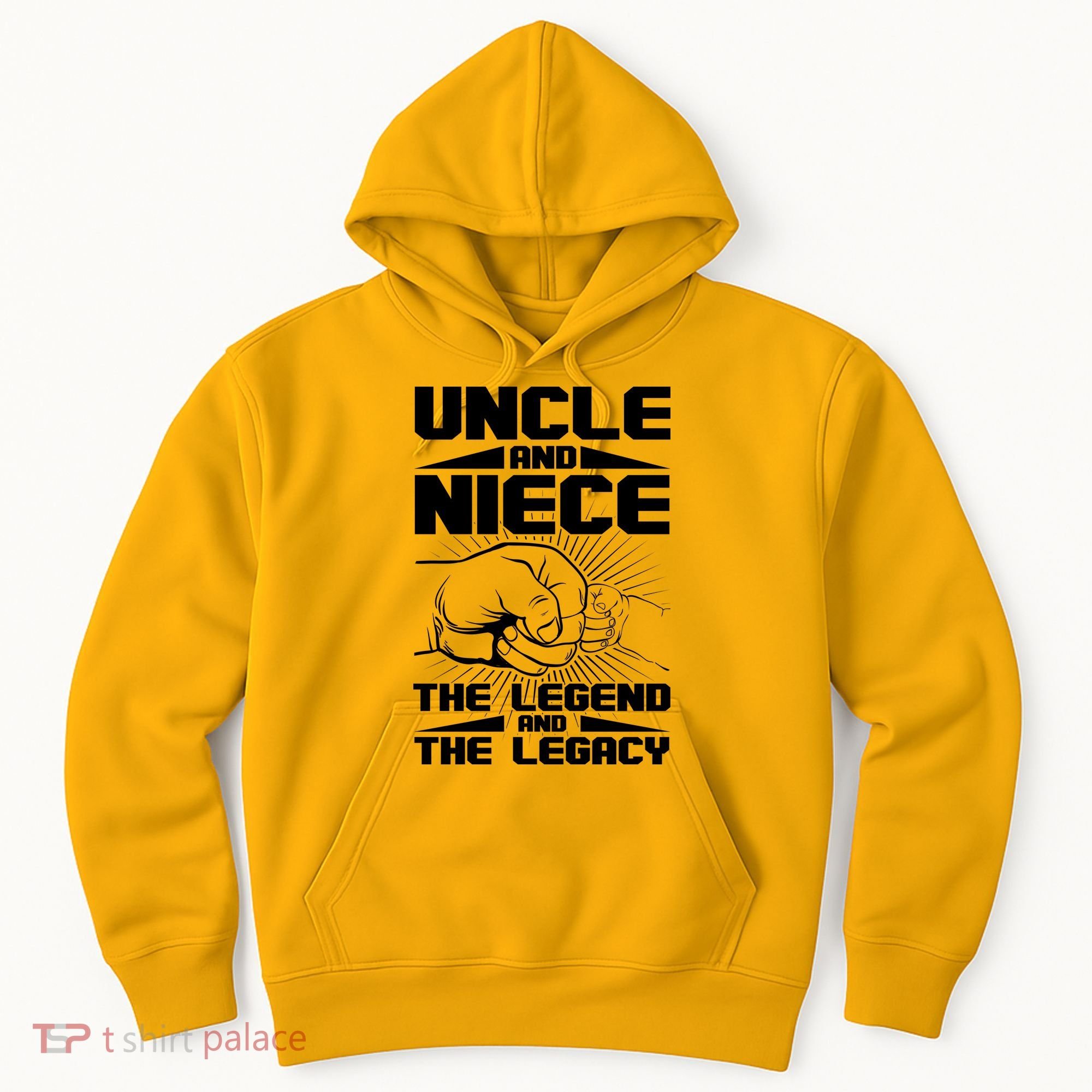 Cool Uncle And Niece The Legend And The Legacy Hoodie