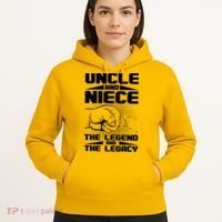Cool Uncle And Niece The Legend And The Legacy Hoodie thumb 5