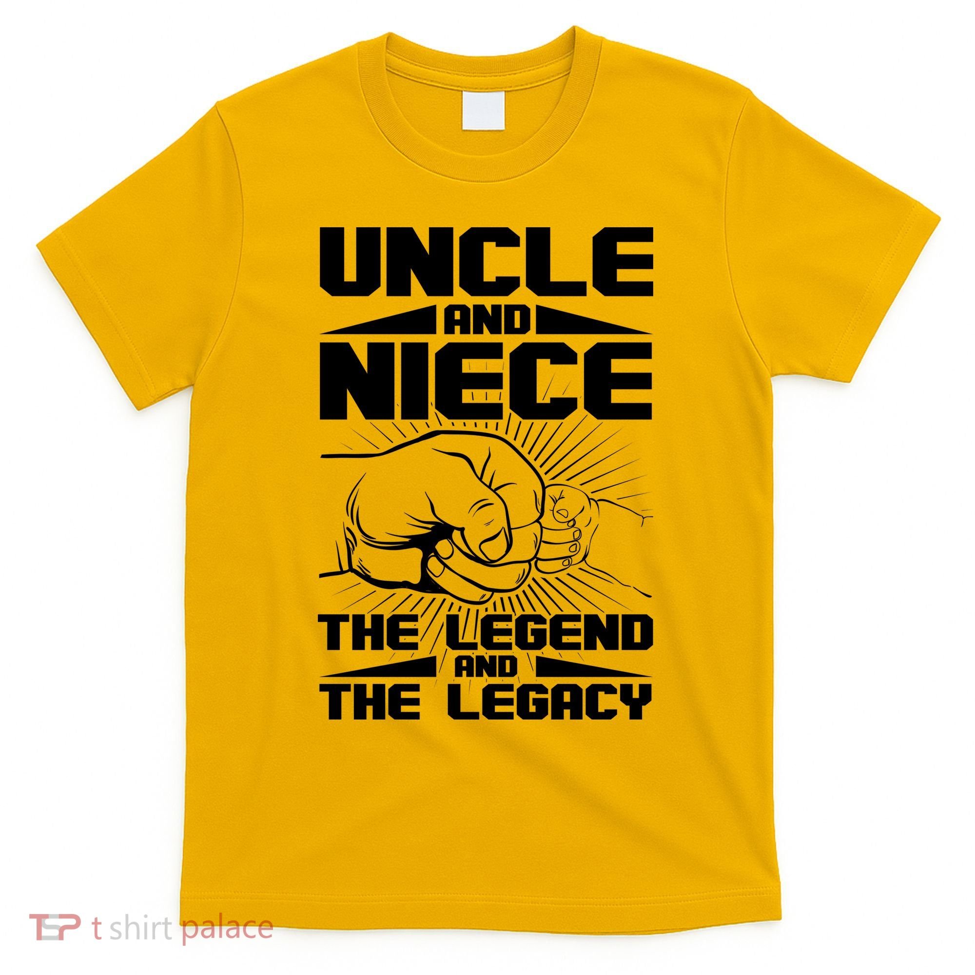 Cool Uncle And Niece The Legend And The Legacy T-Shirt